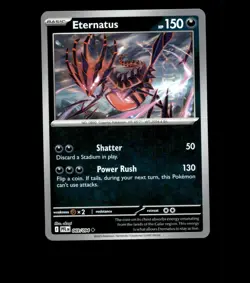 Eternatus – 069/094 – Phantasmal Flames Reverse Holo Near Mint Pokemon Card TCG - Image 1