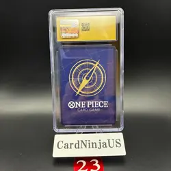 CGC PRISTINE 10 Monkey D Luffy SR ST10-006 ONE PIECE DAY 24 Promo Ex Vol. 3 card - Image 2