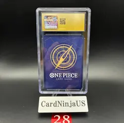 CGC PRISTINE 10 Monky D Luffy Gear 5 P-041 ONE PIECE EMOTION PROMO Card Game 28 - Image 2