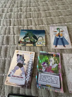 VINTAGE Dragon Ball Z HOLOGRAPHIC Card Lot of 7 cards - RARE!! - Image 2