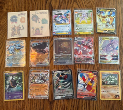 136 Pokemon Card Lot Holo's, Rares, EX'S, Gx's, Japanese - Image 1