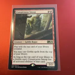 MTG 1x Conspicuous Snoop # 139 Core Set 2021 M21 Magic the Gathering Card x1 NM - Image 1