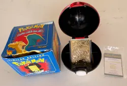 1999 Pokemon Burger King 23k Gold Plated Limited Edition Card, #06 Charizard CiB - Image 1