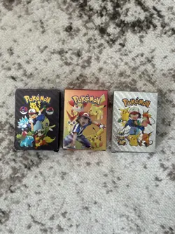 3 decks of pokemon cards (,silver,black,rainbow) 55 cards in each deck - Image 1