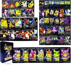 3 decks of pokemon cards (,silver,black,rainbow) 55 cards in each deck - Image 2