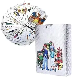 3 decks of pokemon cards (,silver,black,rainbow) 55 cards in each deck - Image 3