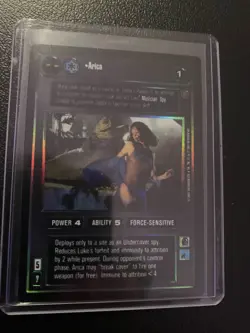 Star Wars CCG SWCCG Reflections 3 ARICA Foil Card NM+ Decipher - Image 1