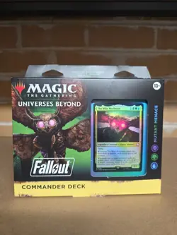 Magic: The Gathering MTG Fallout Commander Deck Mutant Menace Mothman Precon - Image 1