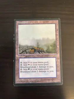 Magic: The Gathering (MTG) - Brushland - Ice Age (ICE) - Image 1