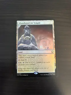 Magic: The Gathering (MTG) - FOIL Abandoned Air Temple - (TLA) - Image 1