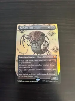Magic: The Gathering (MTG) - FOIL Koh, the Face Stealer (Borderless) - (TLA) - Image 1