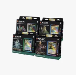 MTG The Lord Of The Rings Tales Of Middle Earth Commander Deck Set of 4 - Image 2