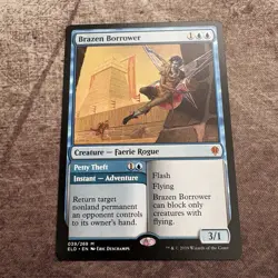 Brazen Borrower - Thrones of Eldraine - MTG Magic the Gathering - LP - Image 1