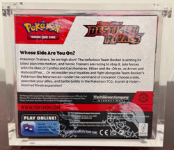 Pokemon TCG: S&V Destined Rivals Booster Box New Factory Sealed w/ Acrylic Case - Image 2