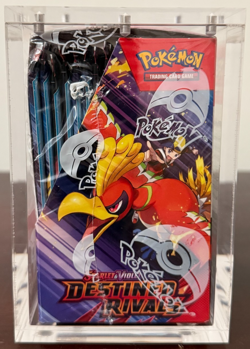 Pokemon TCG: S&V Destined Rivals Booster Box New Factory Sealed w/ Acrylic Case - Image 4