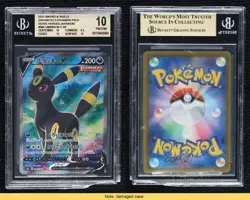 Super Rare - Umbreon V Japanese Pokemon Sword & Shield Eevee Heroes (s6a) BGS 10 - Image 3