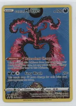 Galarian Moltres Pokemon Sword & Shield Black Star Promo #SWSH284 - Image 1