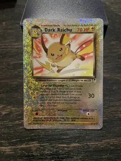 Pokemon Dark Raichu 7/110 Legendary Collection Reverse Holo 70 HP Holo Rare 2002 - Image 1