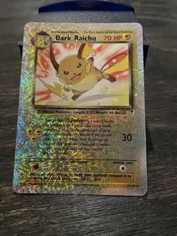 Pokemon Dark Raichu 7/110 Legendary Collection Reverse Holo 70 HP Holo Rare 2002 - Image 5