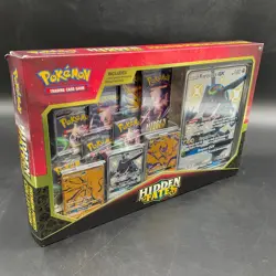 Lot of (5) Pokemon TCG Hidden Fates Premium Powers Collection Boxes - Image 2