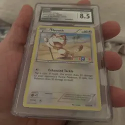 2016 Pokemon TCG Generations Meowth 53/83 Toys R Us Promo Holo CGC 8.5 NM/MINT+ - Image 3