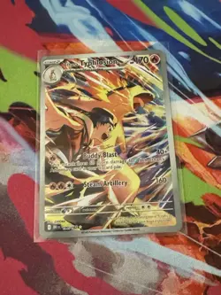 Ethan's Typhlosion 190/182 IR Illustration Rare Pokemon Destined Rivals - Image 1