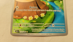 2025 Pokemon Full Art/Illustration Rare Holo Audino (151/086) Black Bolt (NM) - Image 3