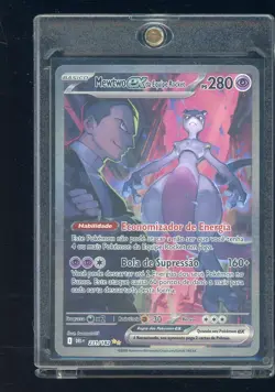 2025 Pokemon SV Destined Rivals - DRI EN Team Rocket's Mewtwo ex #231/182 - Image 1