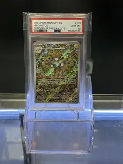 Pokemon TCG Magneton 159 Black Star Promo Surging Sparks Scarlet Violet PSA 10 - Image 1