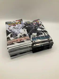 Lot of (27) Pokemon TCG Korean (13) Black Bolt (14) White Flare Booster Packs - Image 2