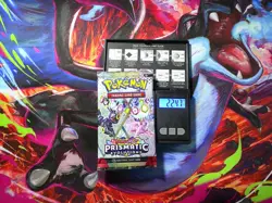 VERY HEAVY! GOD PACKUUU 22.47g Prismatic Evolutions Pokemon TCG Booster (SEALED) - Image 1