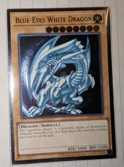 Blue-Eyes White Dragon - Ultimate Rare OTS - OP28-EN001 - NM - Image 1