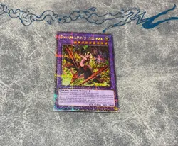 Yugioh Fiendsmith's Desirae RA04-EN056 Quarter Century Secret Rare Near Mint 1st - Image 1