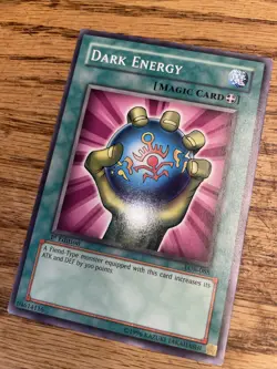 Yu-Gi-Oh! TCG LOB-088 Dark Energy 1st Edition. Asian English Back. - Image 2