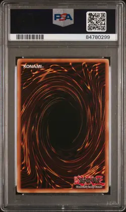 2012 Yu-Gi-Oh Haunted Mine Ghost Rare #EN001 Blue-Eyes White Dragon PSA 7 - Image 2
