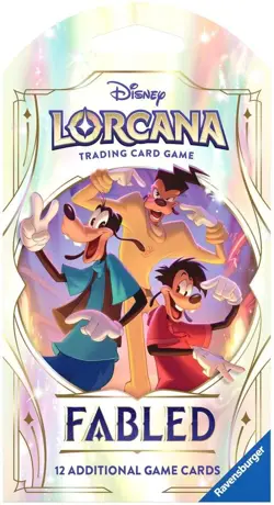 Disney Lorcana: Fabled Sleeved Booster Pack - Image 1