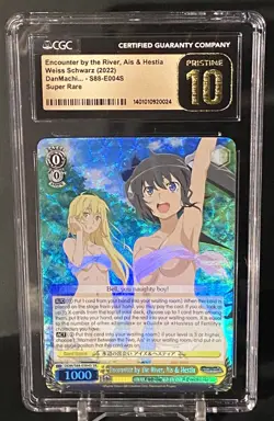 Weiss Schwarz Encounter by the River, Ais & Hestia DDM/S88-E004S CGC 10 Pristine - Image 1