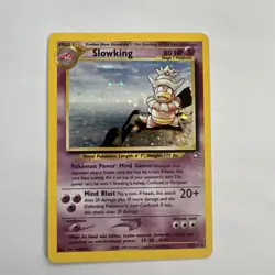 Pokemon TCG Slowking Neo Genesis Holo Rare Card 14/111 - Image 1