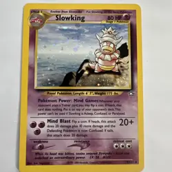 Pokemon TCG Slowking Neo Genesis Holo Rare Card 14/111 - Image 2
