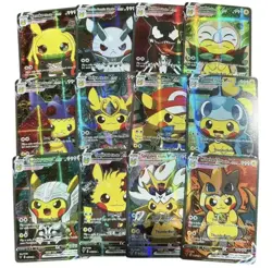 VCOS Pikachu Cosplay Complete Set – 55 Cards Sealed – Non-TCG Fan Art Collection - Image 3