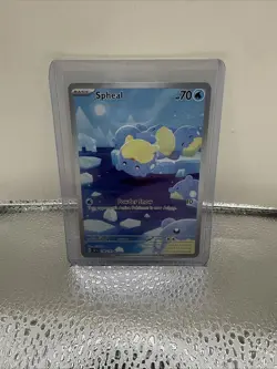 Pokemon TCG Spheal 199/191 Surging Sparks Illustration Rare Card NM/M Condition - Image 1