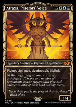 [1x] Atraxa, Praetors' Voice - Foil Near Mint, English March of the Machine Extr - Image 1