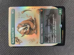 Magic: The Gathering Badgermole Cub - Full Art Holo - Avatar: The Last Airbender - Image 1