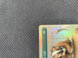 Magic: The Gathering Badgermole Cub - Full Art Holo - Avatar: The Last Airbender - Image 2