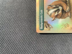 Magic: The Gathering Badgermole Cub - Full Art Holo - Avatar: The Last Airbender - Image 3