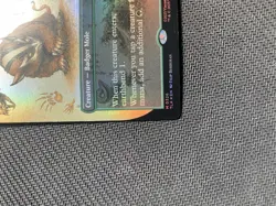 Magic: The Gathering Badgermole Cub - Full Art Holo - Avatar: The Last Airbender - Image 4