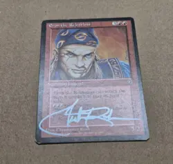 Unplayed Signed NM Eron the Relentless Magic MTG Christopher Rush Lotus Edh Cube - Image 2