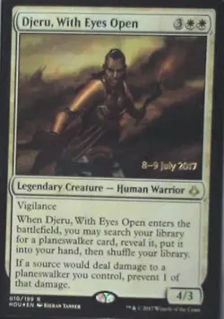 Djeru, With Eyes Open - Hour of Devastation: #10, MTG - Foil Lp C250 - Image 1