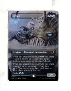 MTG SkeenAB Deceit BORDERLESS from ECL. NM. - Image 1