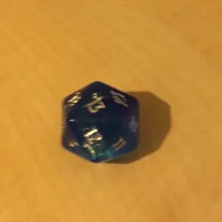 MTG - Edge of Eternities - Oversized D20 - spindown dice - Image 2